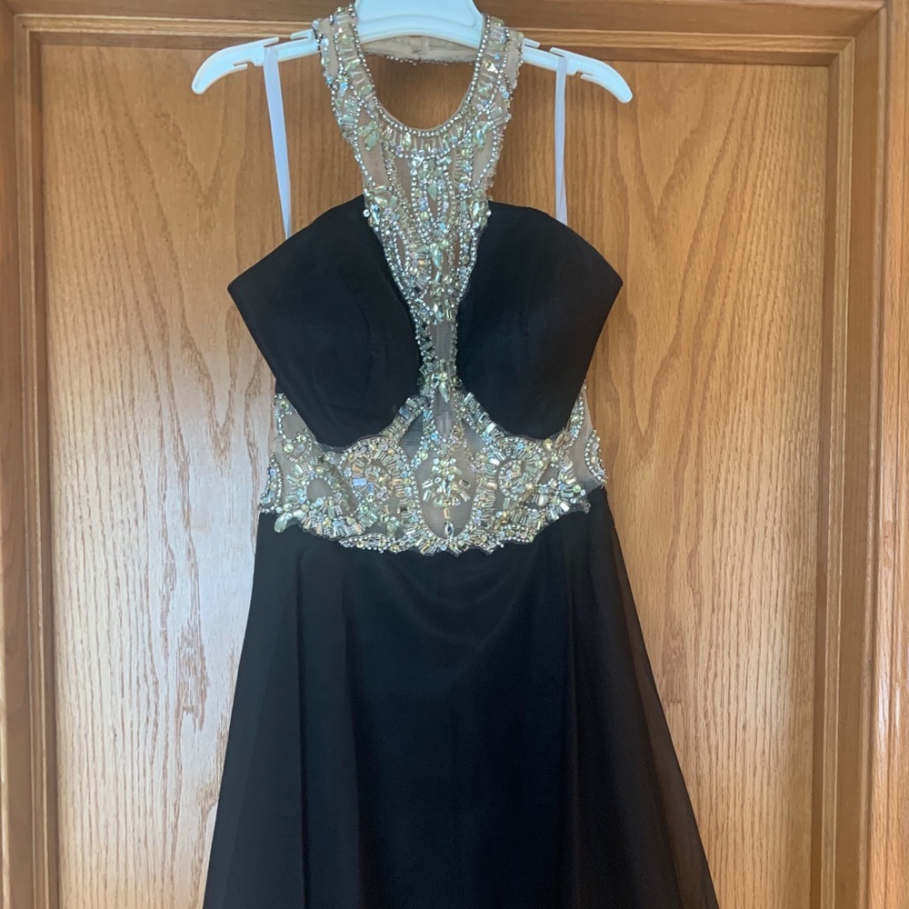 short black dress